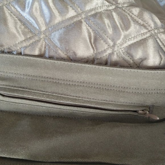 Men's London Fog Trench Coat - Size 40S - Color Dark Green - Picture 16 of 16